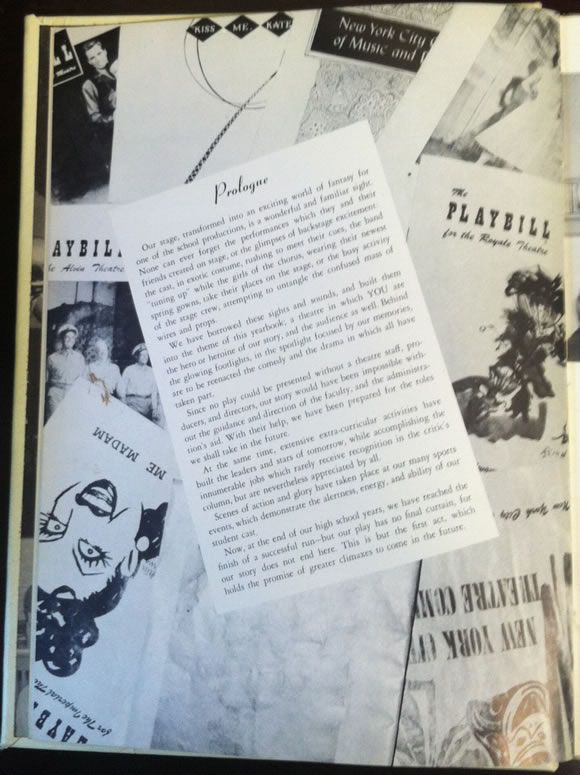 1953 HHS Yearbook Prologue